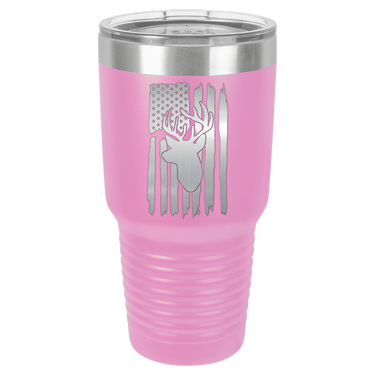 US Flag Design Tumbler